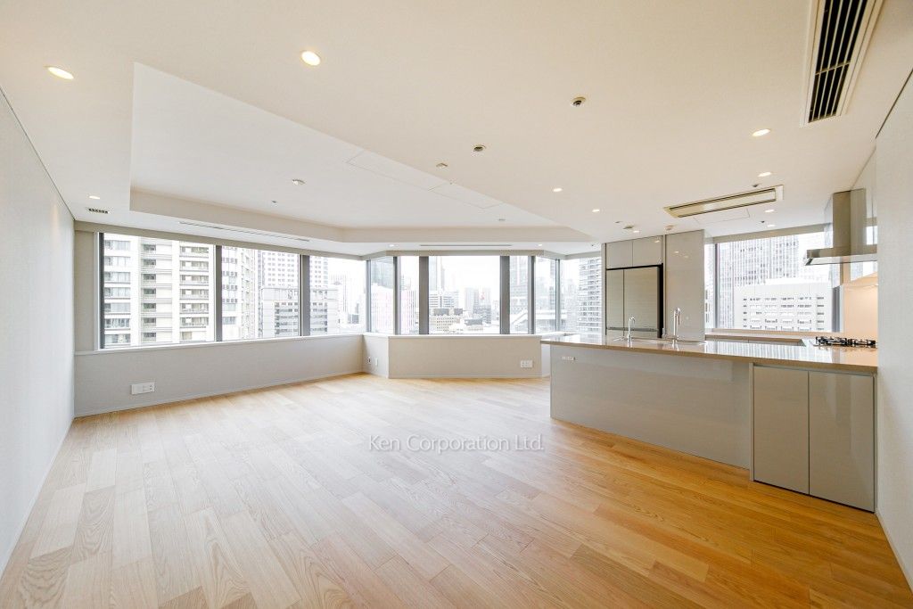 愛宕グリーンヒルズフォレストタワーの写真 居室（LDなど） ※17階の同じ間取タイプを撮影。仕様が異なることがあります。