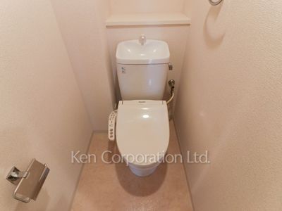 レジディア市ヶ谷の写真 トイレ