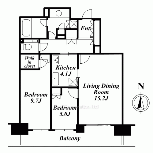 深沢ハウスの写真 間取り