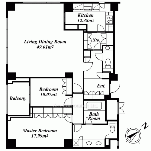 パークハウス芝タワーの写真 間取り