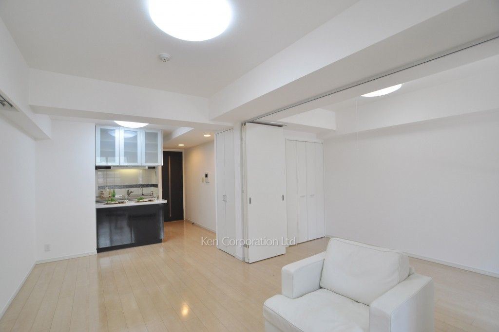 パークキューブ日本橋水天宮の写真 リビングダイニング ※6階の同じ間取タイプを撮影。仕様が異なることがあります。