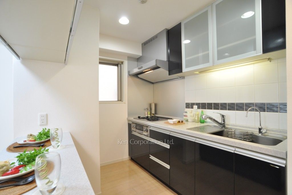 パークキューブ日本橋水天宮の写真 キッチン ※6階の同じ間取タイプを撮影。仕様が異なることがあります。