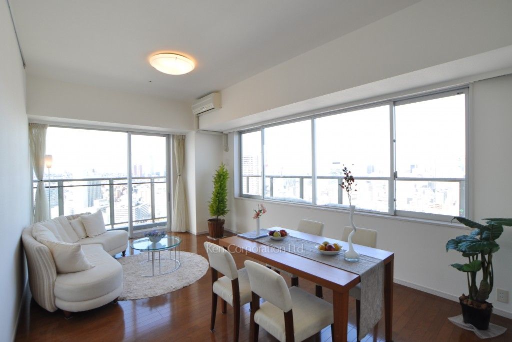 パークタワー芝浦ベイワード アーバンウイングの写真 リビングダイニング ※29階の同じ間取タイプを撮影。仕様が異なることがあります。