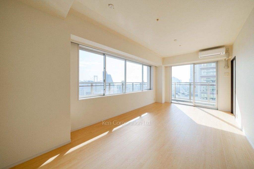 パークタワー芝浦ベイワード アーバンウイングの写真 居室（LDなど） ※18階の同じ間取タイプを撮影。仕様が異なることがあります。