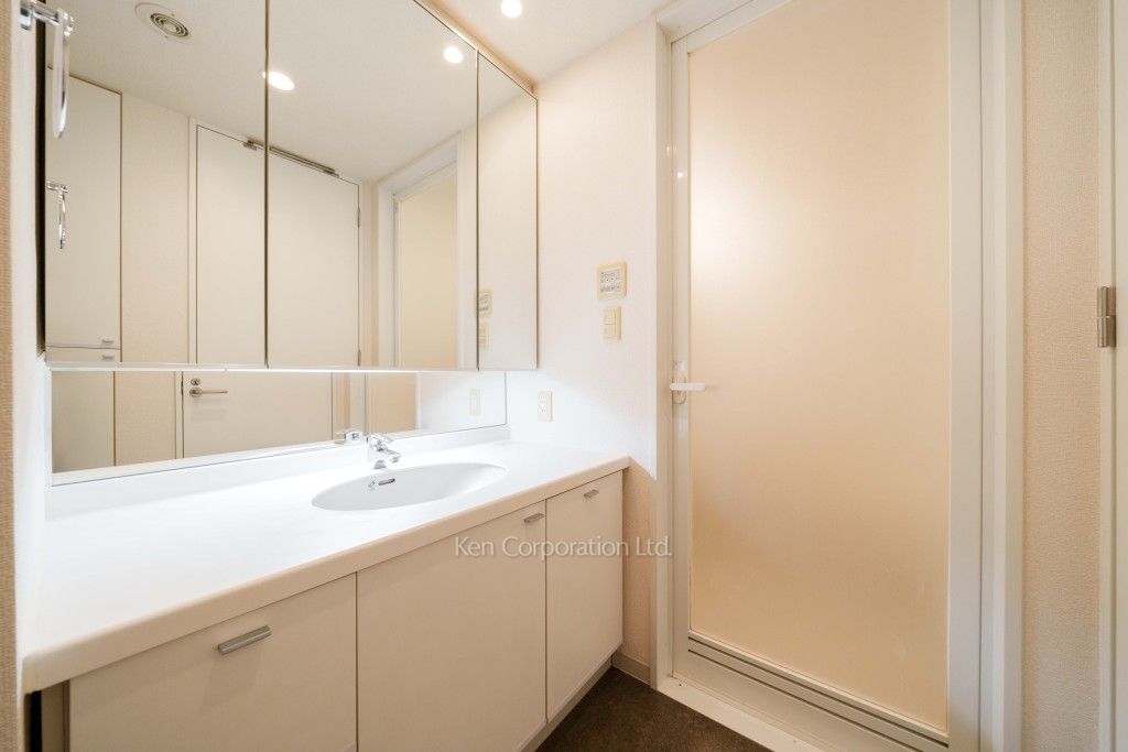 パークタワー芝浦ベイワード アーバンウイングの写真 パウダールーム ※9階の同じ間取タイプを撮影。仕様が異なることがあります。