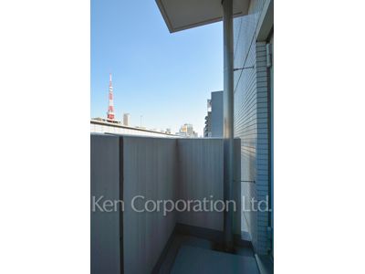 レジディアタワー麻布十番の写真 バルコニー