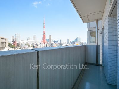 レジディアタワー麻布十番の写真 バルコニー