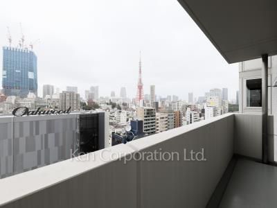 レジディアタワー麻布十番の写真 バルコニー