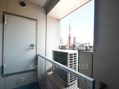 レジディアタワー麻布十番の写真 バルコニー