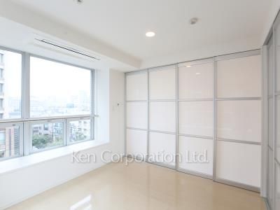 レジディアタワー麻布十番の写真 ベッドルーム ※6階の同じ間取タイプを撮影。仕様が異なることがあります。