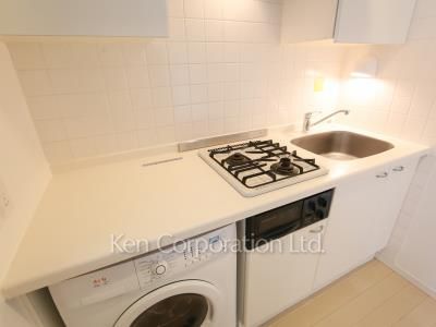 レジディアタワー麻布十番の写真 キッチン ※6階の同じ間取タイプを撮影。仕様が異なることがあります。