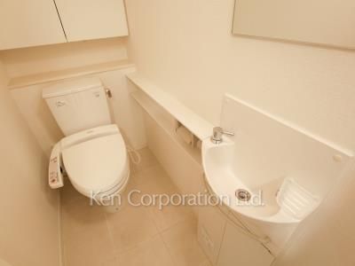 レジディアタワー麻布十番の写真 トイレ ※6階の同じ間取タイプを撮影。仕様が異なることがあります。