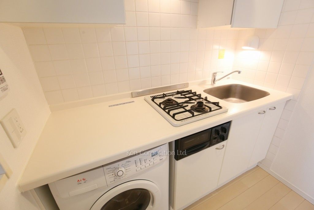 レジディアタワー麻布十番の写真 キッチン ※6階の同じ間取タイプを撮影。仕様が異なることがあります。