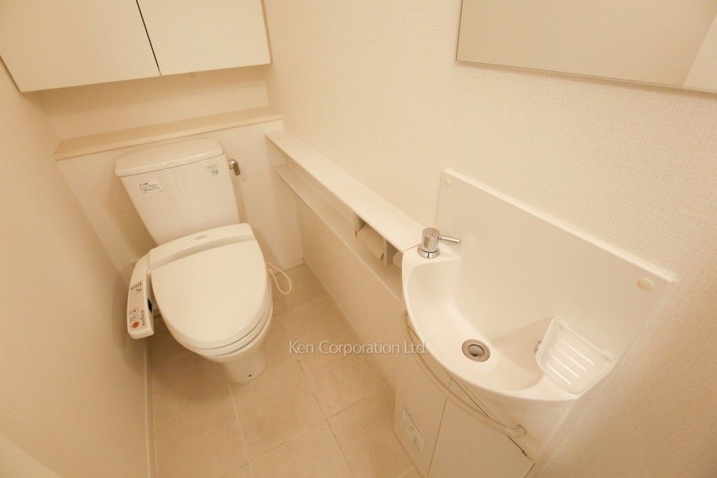 レジディアタワー麻布十番の写真 トイレ ※6階の同じ間取タイプを撮影。仕様が異なることがあります。