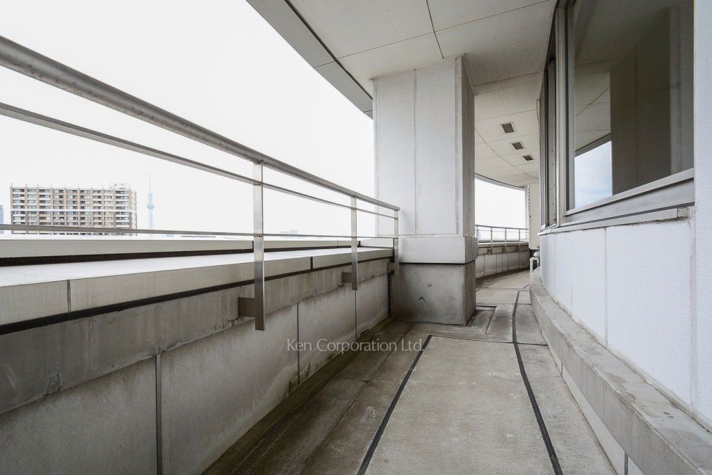 浜町ハイツの写真 バルコニー