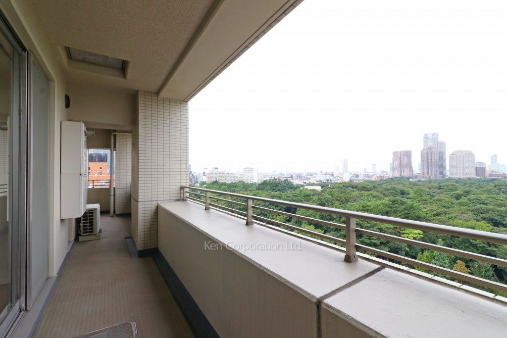 ParkAxis白金台の写真 バルコニー