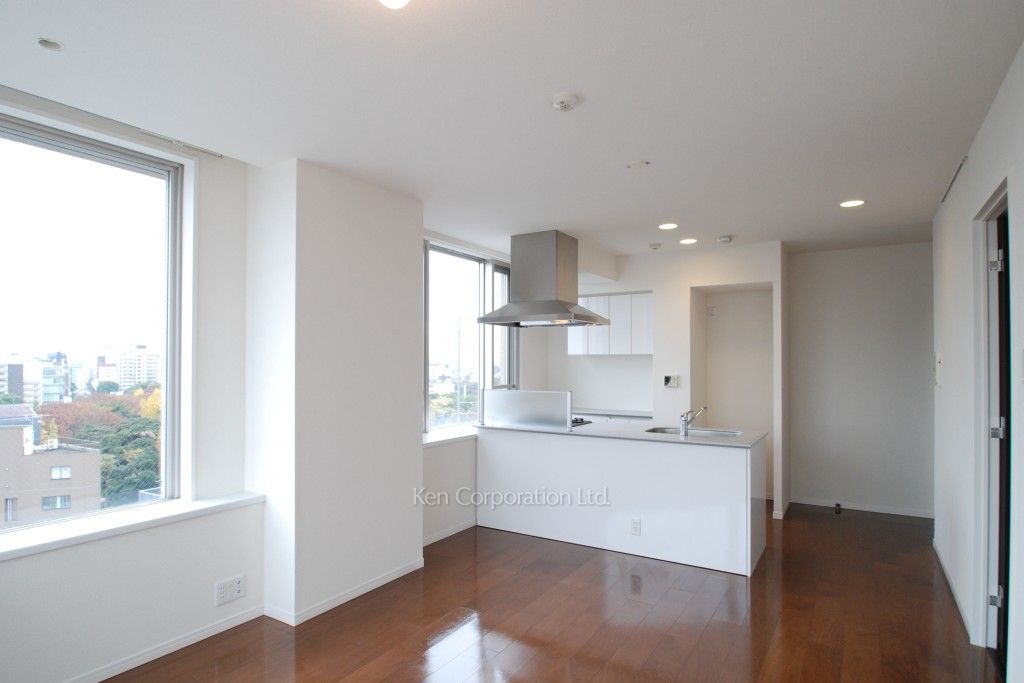 ParkAxis白金台の写真 リビングダイニング ※10階の同じ間取タイプを撮影。仕様が異なることがあります。