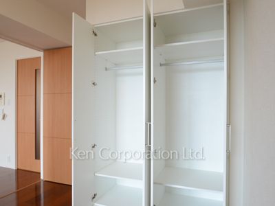 ParkAxis白金台の写真 クローゼット ※10階の同じ間取タイプを撮影。仕様が異なることがあります。