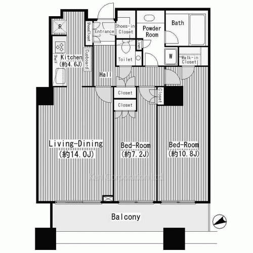 白金タワーの写真 間取り