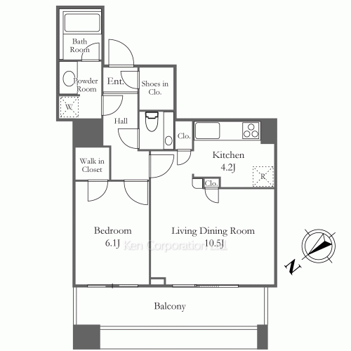 白金タワーの写真 間取り