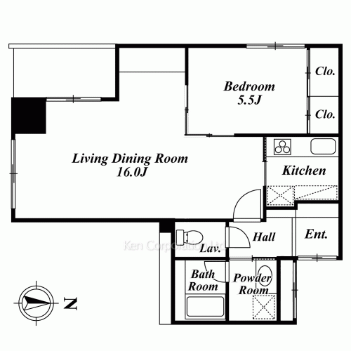 代官山プラザの写真 間取り