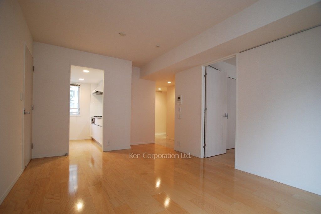 Park Axis 溜池山王の写真 居室（LDなど） ※6階の同じ間取タイプを撮影。仕様が異なることがあります。