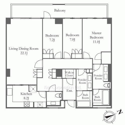 麻布第一マンションズの写真 間取り