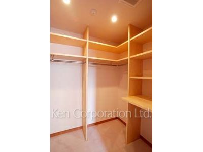 ラトリエ赤坂の写真 ウォークインクローゼット ※4階の同じ間取タイプを撮影。仕様が異なることがあります。