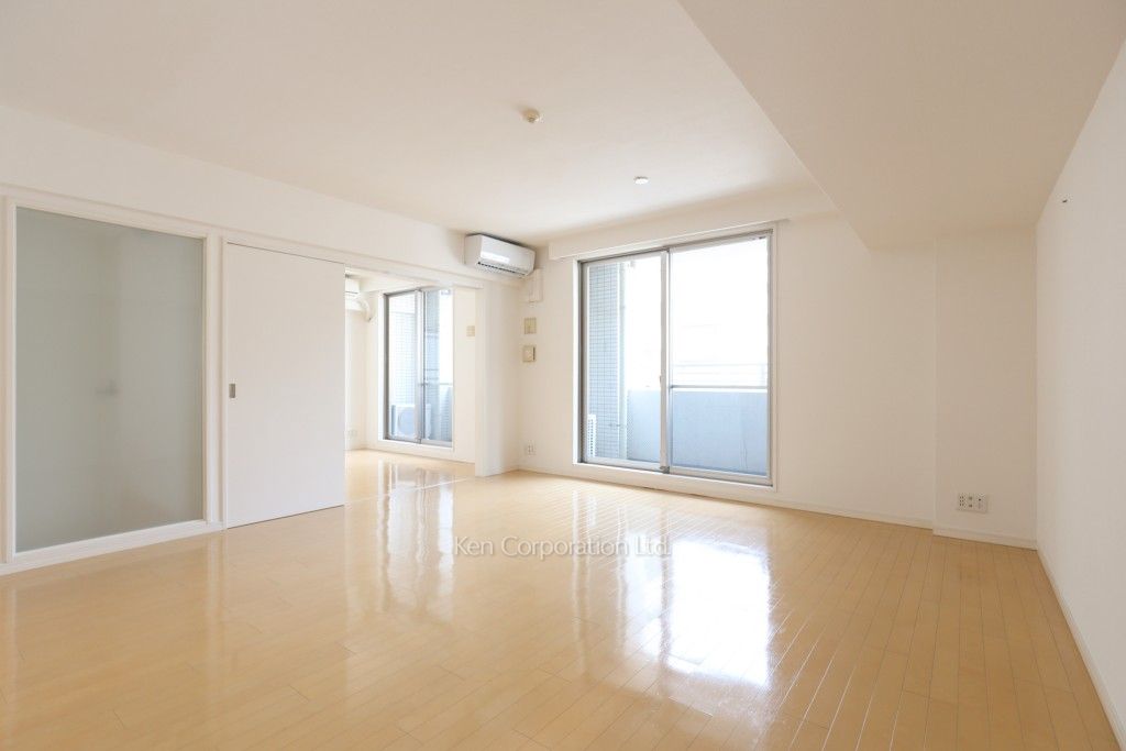 レジディア築地の写真 居室（LDなど） ※8階の同じ間取タイプを撮影。仕様が異なることがあります。