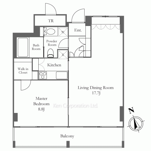 表参道ヒルズゼルコバテラスの写真 間取り