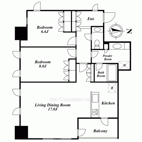LaSante麹町の写真 間取り