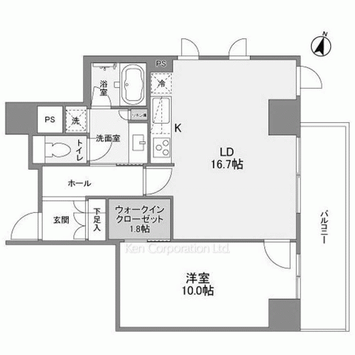 LaSante麹町の写真 間取り