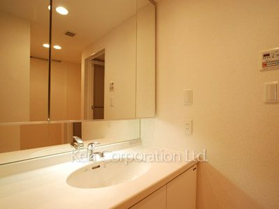 カスタリア高輪の写真 パウダールーム ※8階の同じ間取タイプを撮影。仕様が異なることがあります。