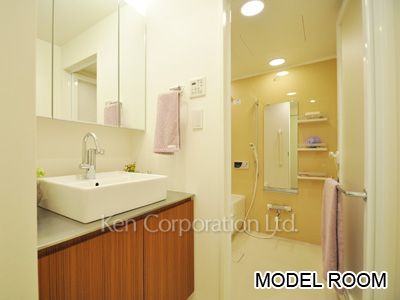 コンフォリア芝浦バウハウスの写真 パウダールーム ※5階の同じ間取タイプを撮影。仕様が異なることがあります。