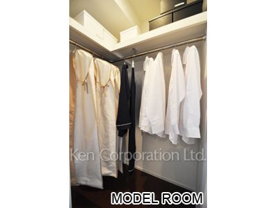 コンフォリア芝浦バウハウスの写真 ウォークインクローゼット ※5階の同じ間取タイプを撮影。仕様が異なることがあります。