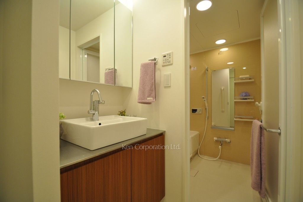 コンフォリア芝浦バウハウスの写真 パウダールーム ※5階の同じ間取タイプを撮影。仕様が異なることがあります。