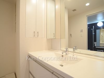 パークアクシス日本橋浜町の写真 パウダールーム ※7階の同じ間取タイプを撮影。仕様が異なることがあります。