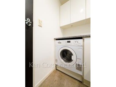 白金タワーの写真 洗濯機置き場