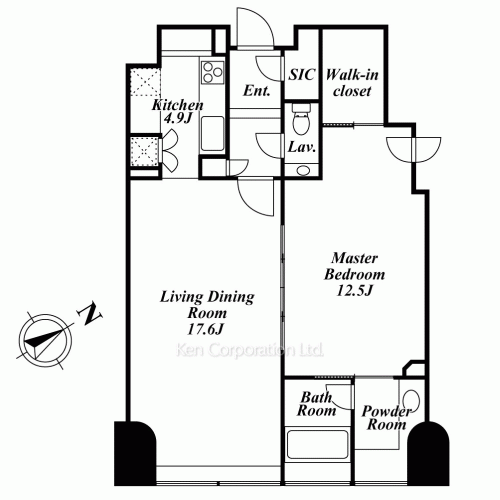 ラ・トゥール三田の写真 間取り