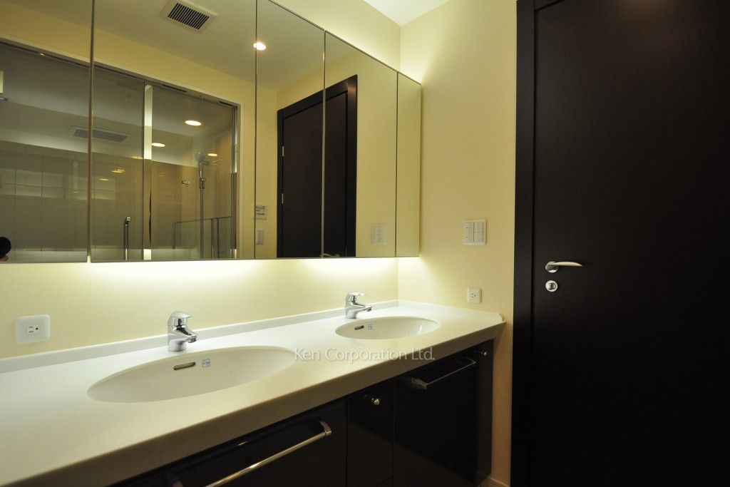 ラ・トゥール三田の写真 パウダールーム ※34階の同じ間取タイプを撮影。仕様が異なることがあります。