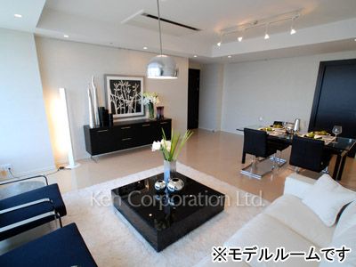 居室（LDなど） ※40階の同じ間取タイプを撮影。仕様が異なることがあります。