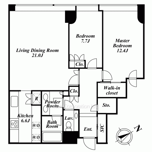 ラ・トゥール三田の写真 間取り