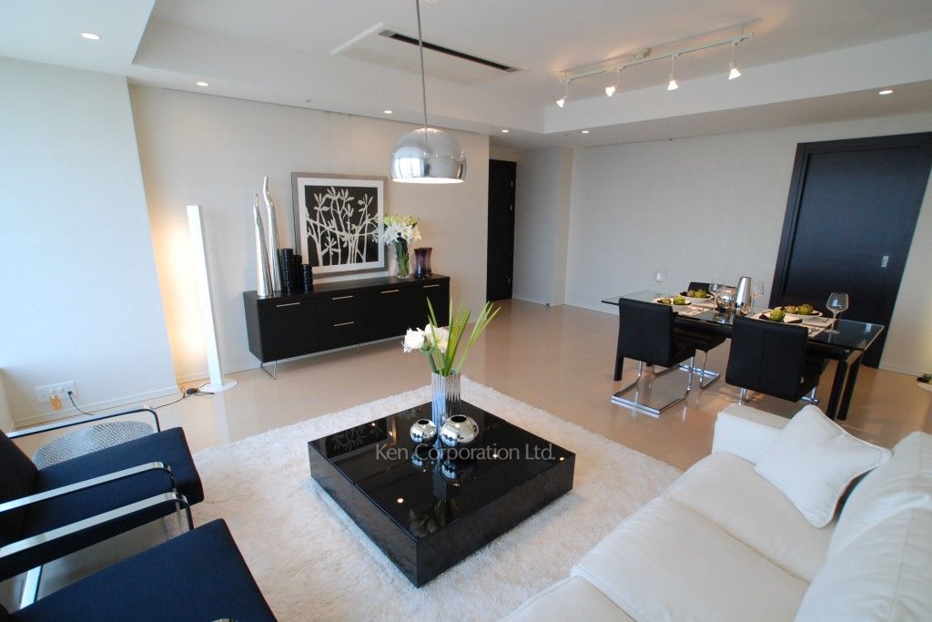 ラ・トゥール三田の写真 居室（LDなど） ※40階の同じ間取タイプを撮影。仕様が異なることがあります。