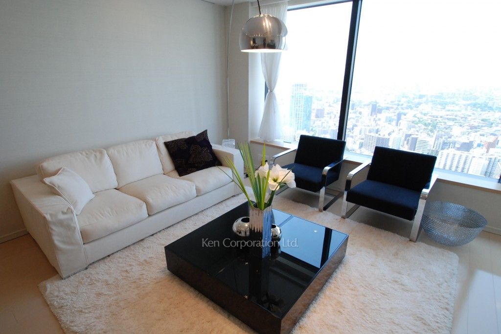 ラ・トゥール三田の写真 居室（LDなど） ※40階の同じ間取タイプを撮影。仕様が異なることがあります。