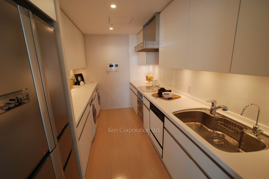 ラ・トゥール三田の写真 キッチン ※40階の同じ間取タイプを撮影。仕様が異なることがあります。