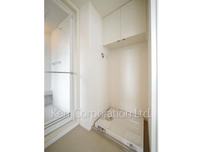 芝浦アイランド エアタワーの写真 洗濯機置き場 ※8階の同じ間取タイプを撮影。仕様が異なることがあります。