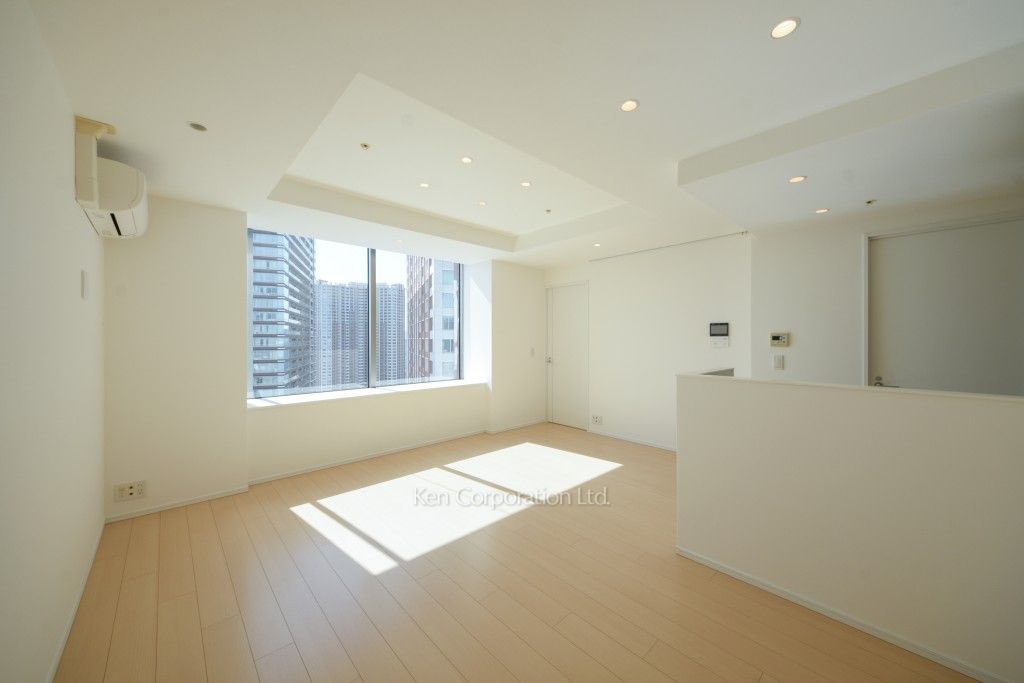 芝浦アイランド エアタワーの写真 居室（LDなど） ※30階の同じ間取タイプを撮影。仕様が異なることがあります。