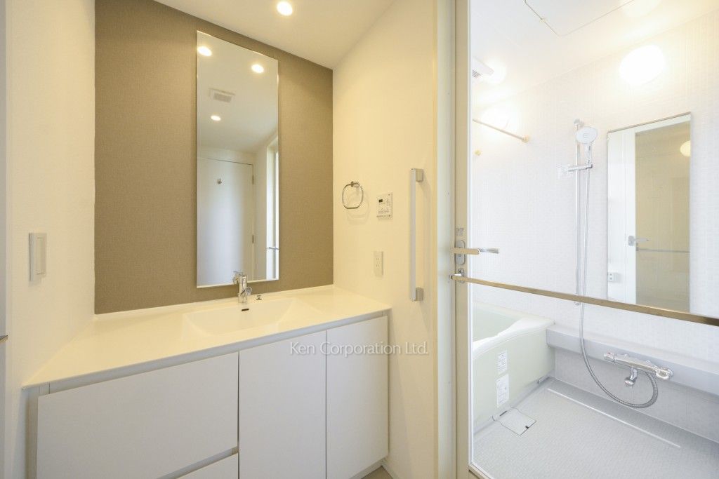 芝浦アイランド エアタワーの写真 パウダールーム ※30階の同じ間取タイプを撮影。仕様が異なることがあります。