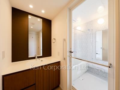 芝浦アイランド エアタワーの写真 パウダールーム ※5階の同じ間取タイプを撮影。仕様が異なることがあります。