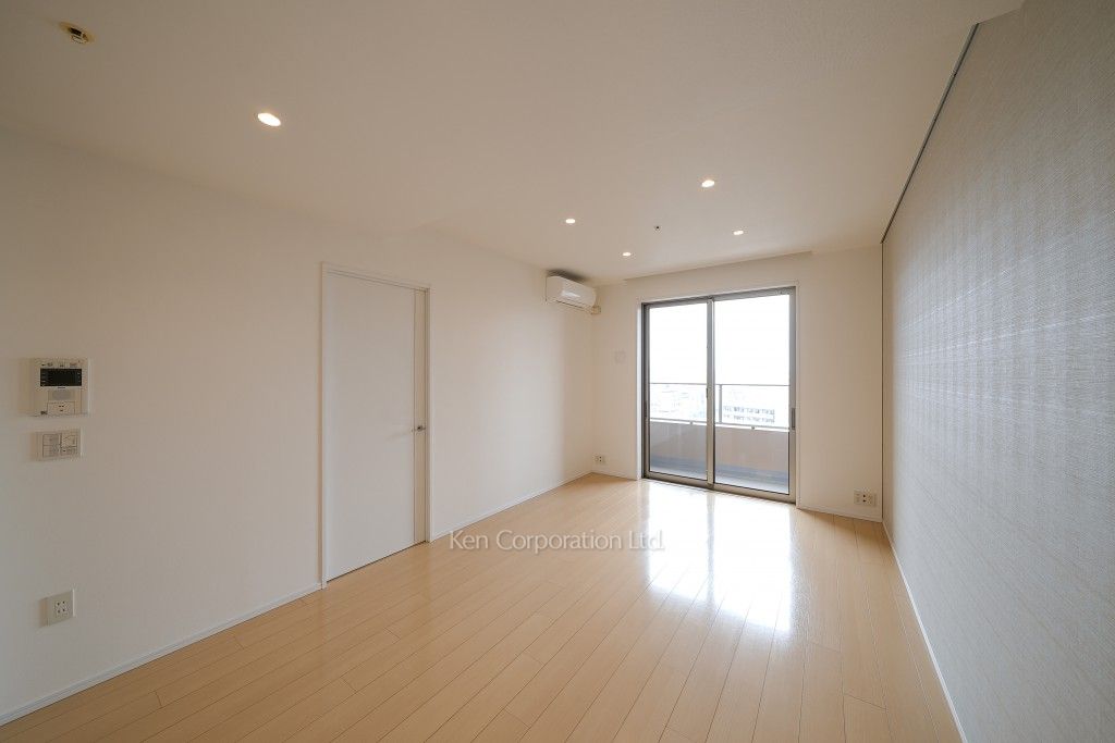 芝浦アイランド エアタワーの写真 居室（LDなど） ※12階の同じ間取タイプを撮影。仕様が異なることがあります。